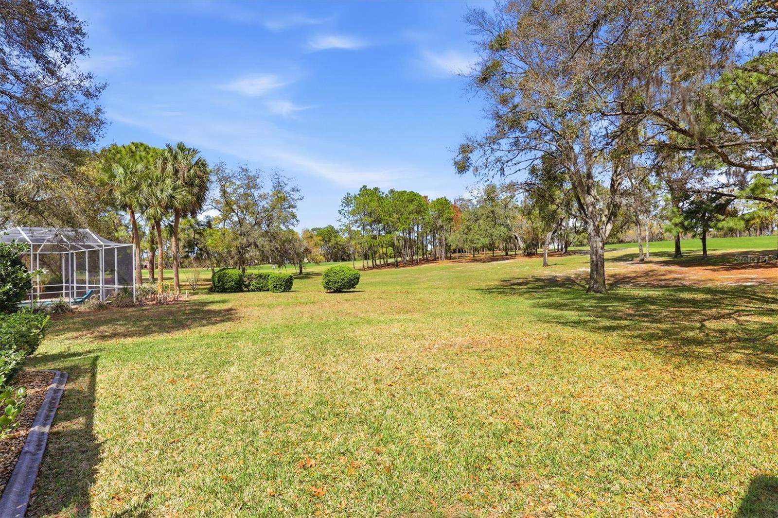 Peaceful golf course