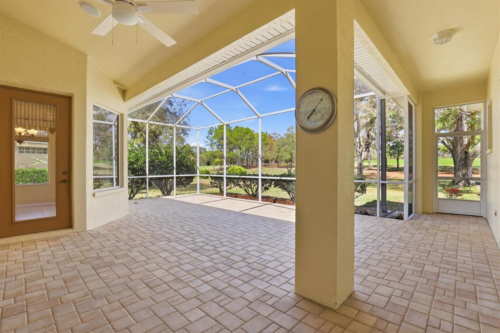 Under Roof Porch Area