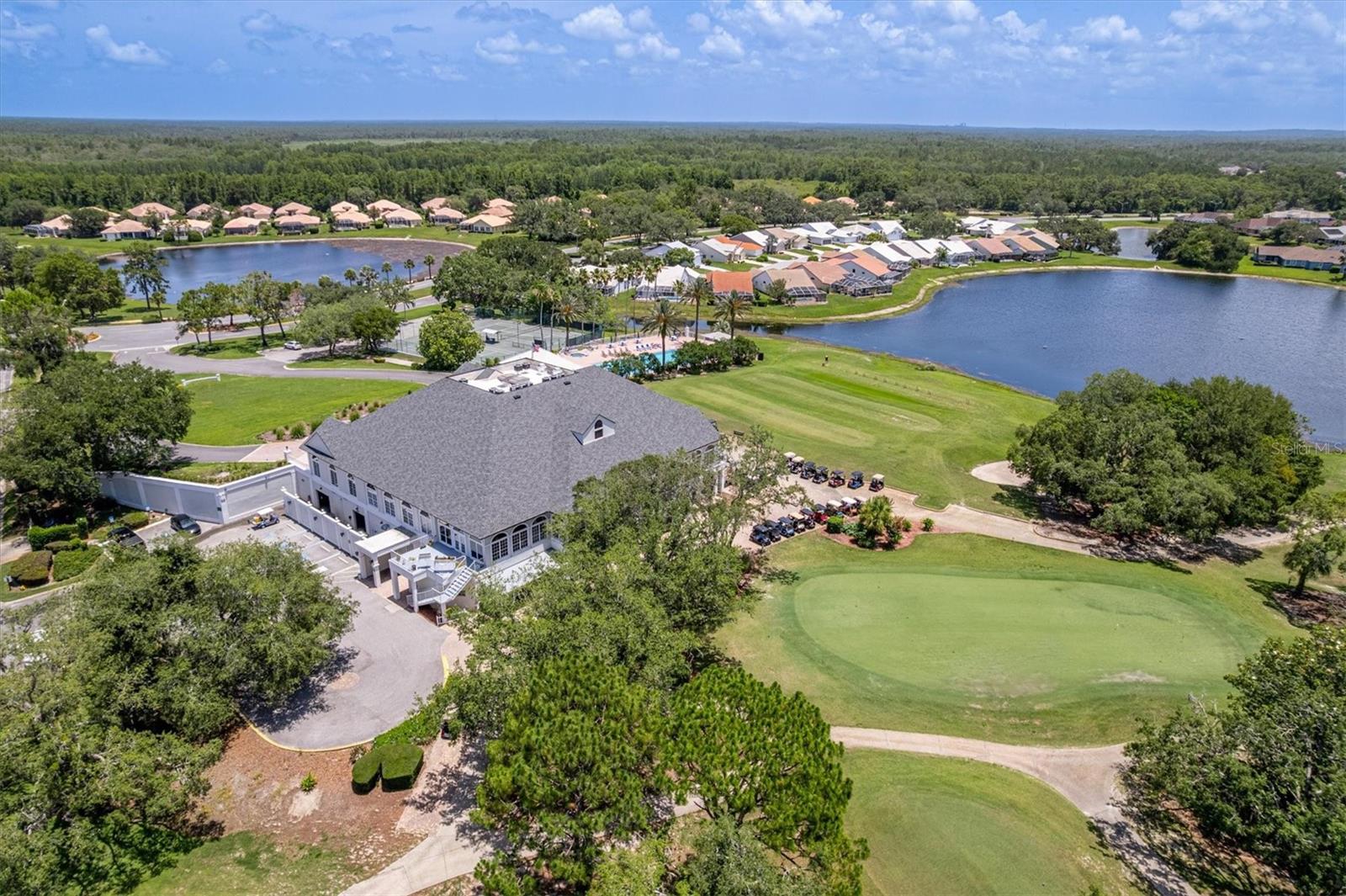 Back of Clubhouse