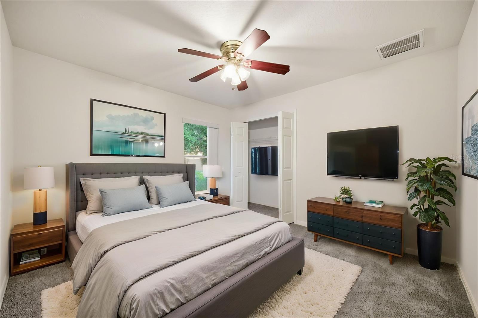 Virtually Staged Guest Bedroom 2
