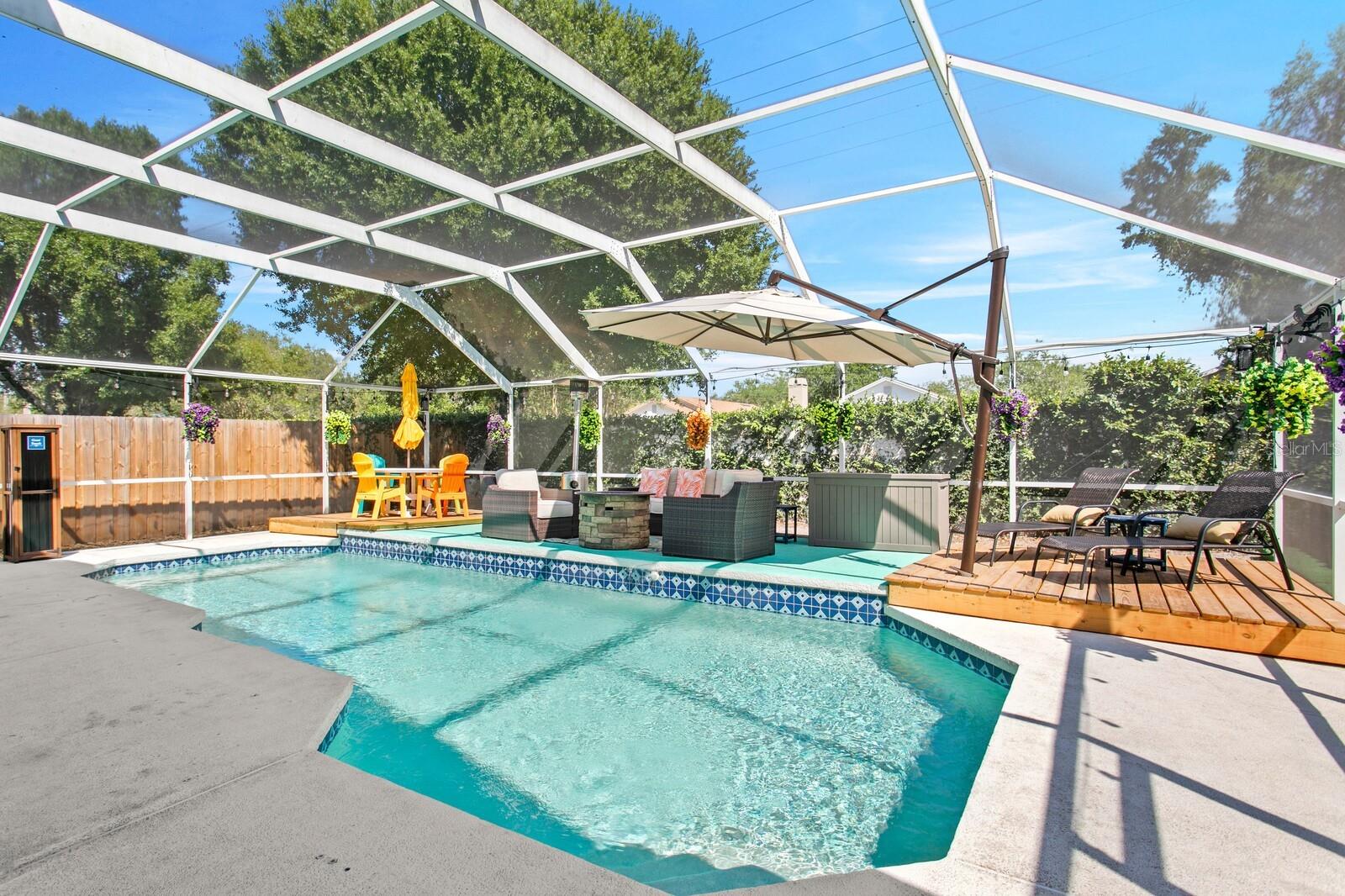 New heater for your private pool