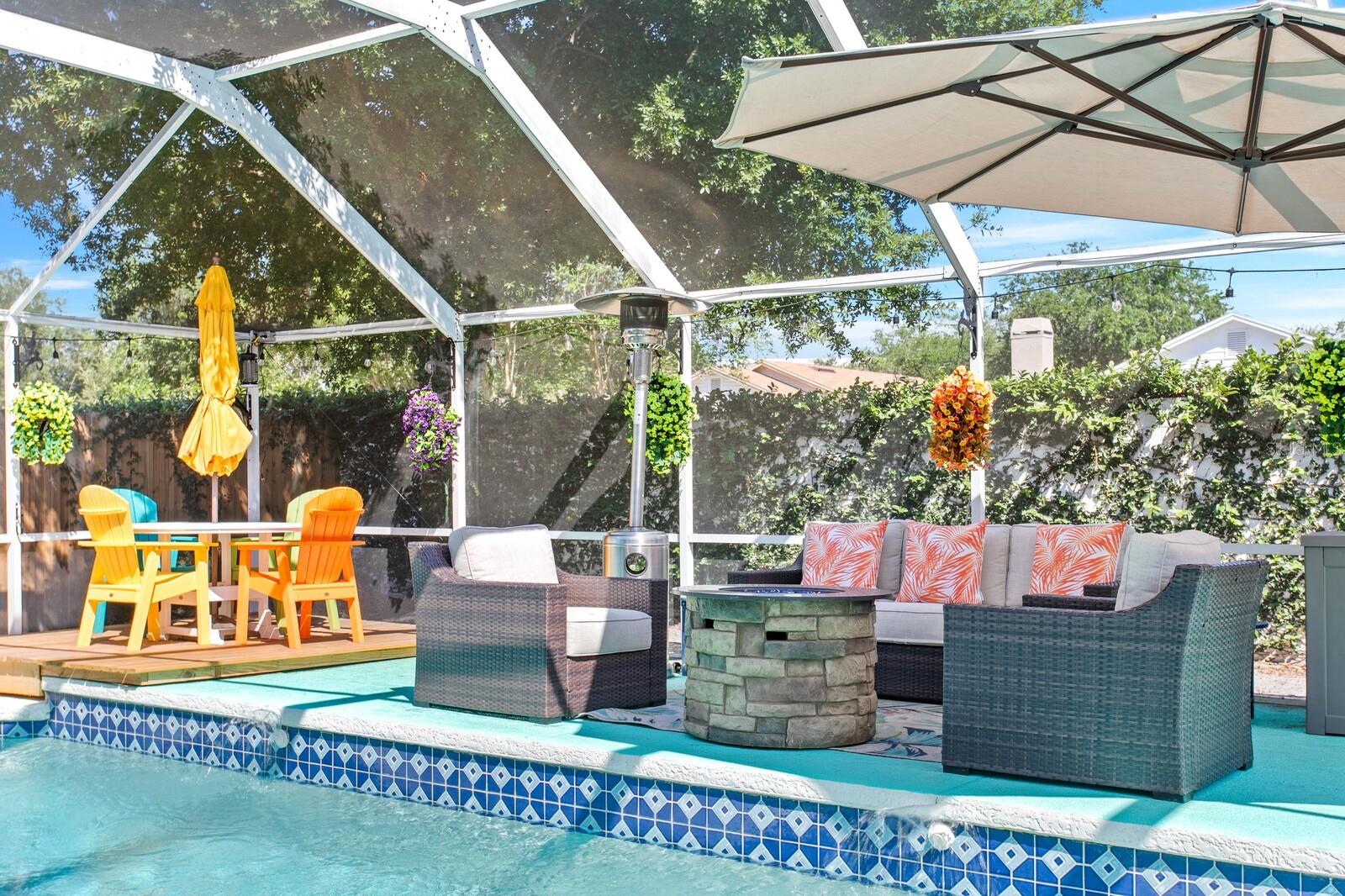 Fantastic outdoor living space