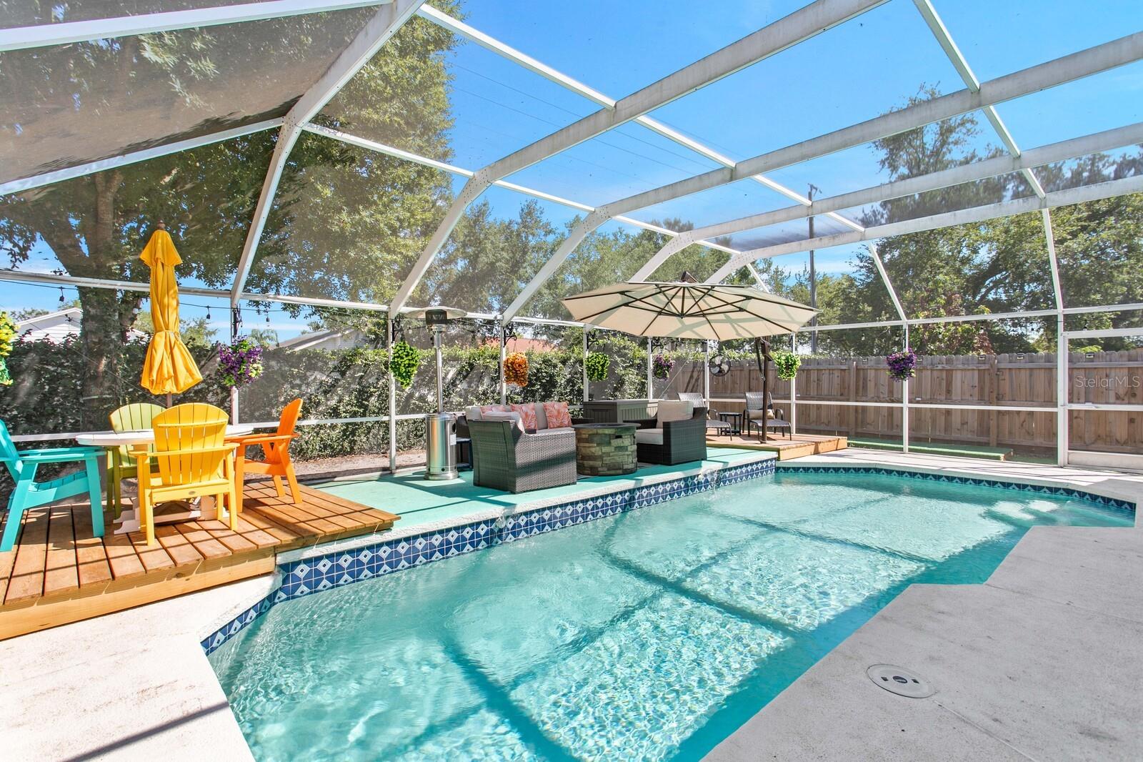 Great pool views