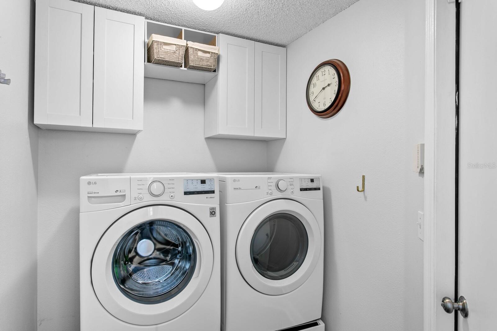 Laundry room leads out to 2-car garage