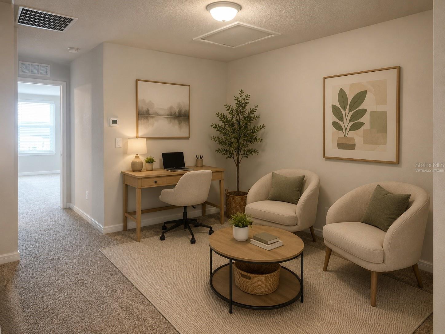 VIRTUALLY STAGED LOFT