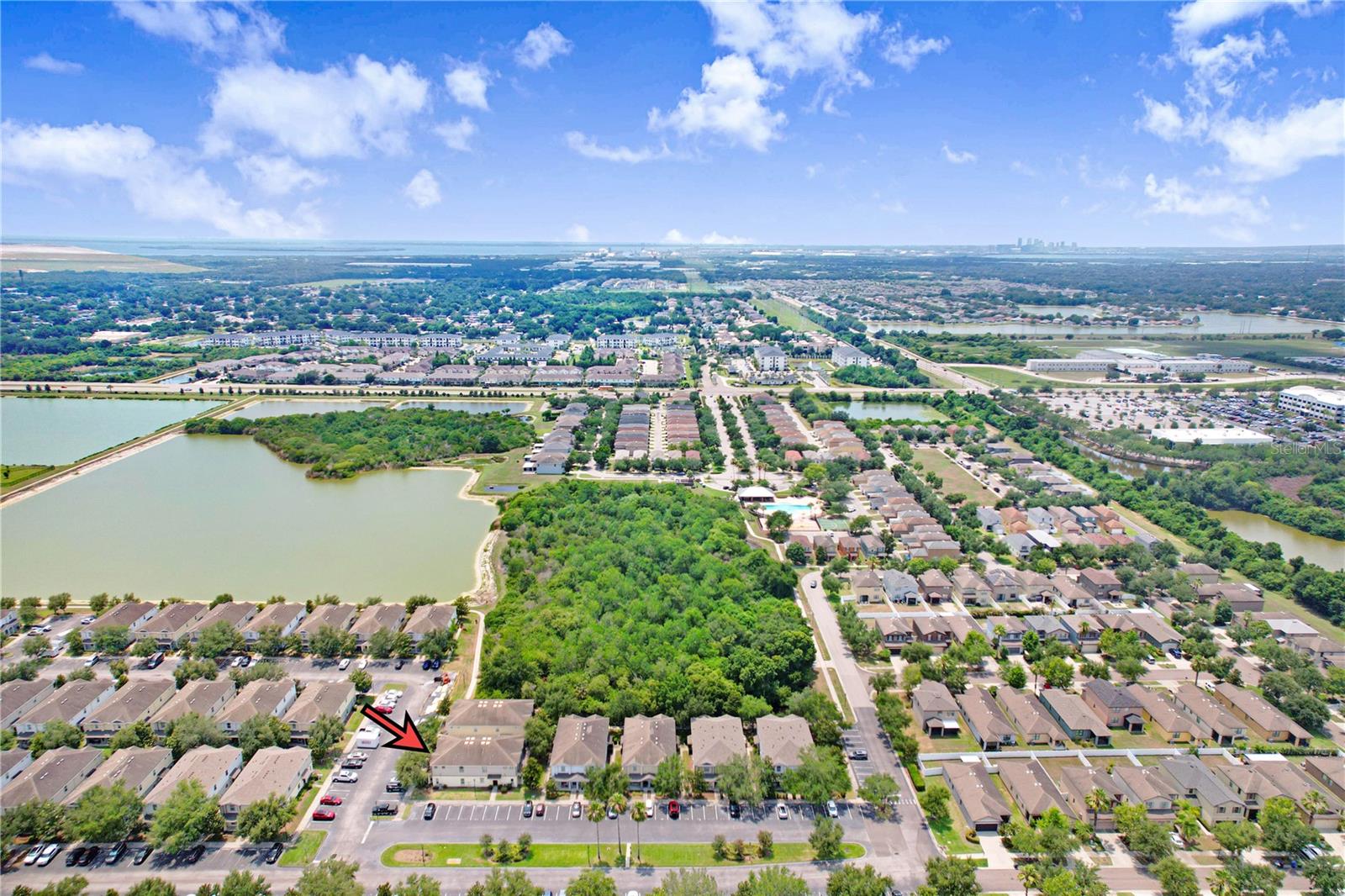 Aerial View showing location of 4605 Somerset Hill