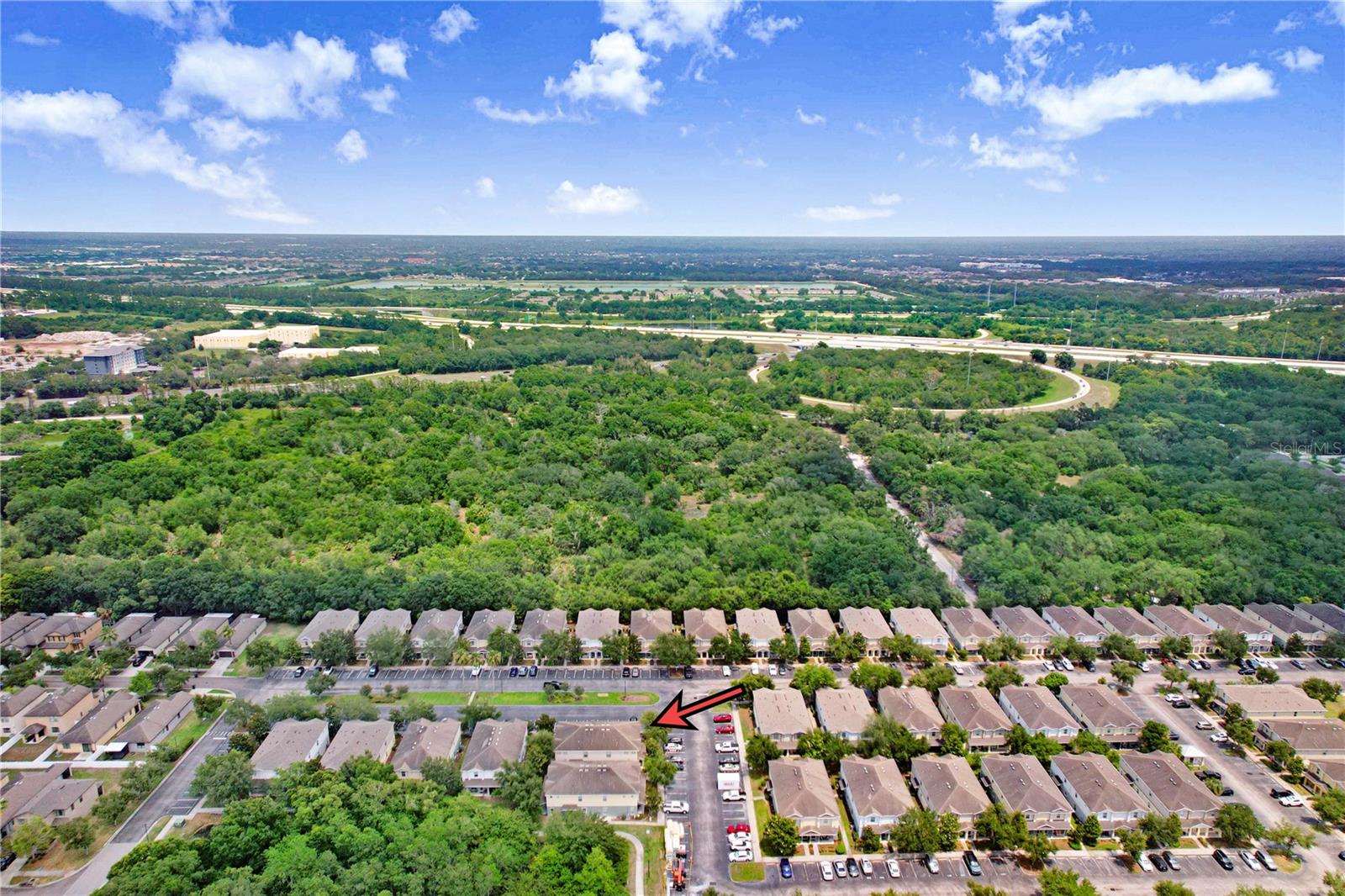 Aerial View showing location of 4605 Somerset Hill