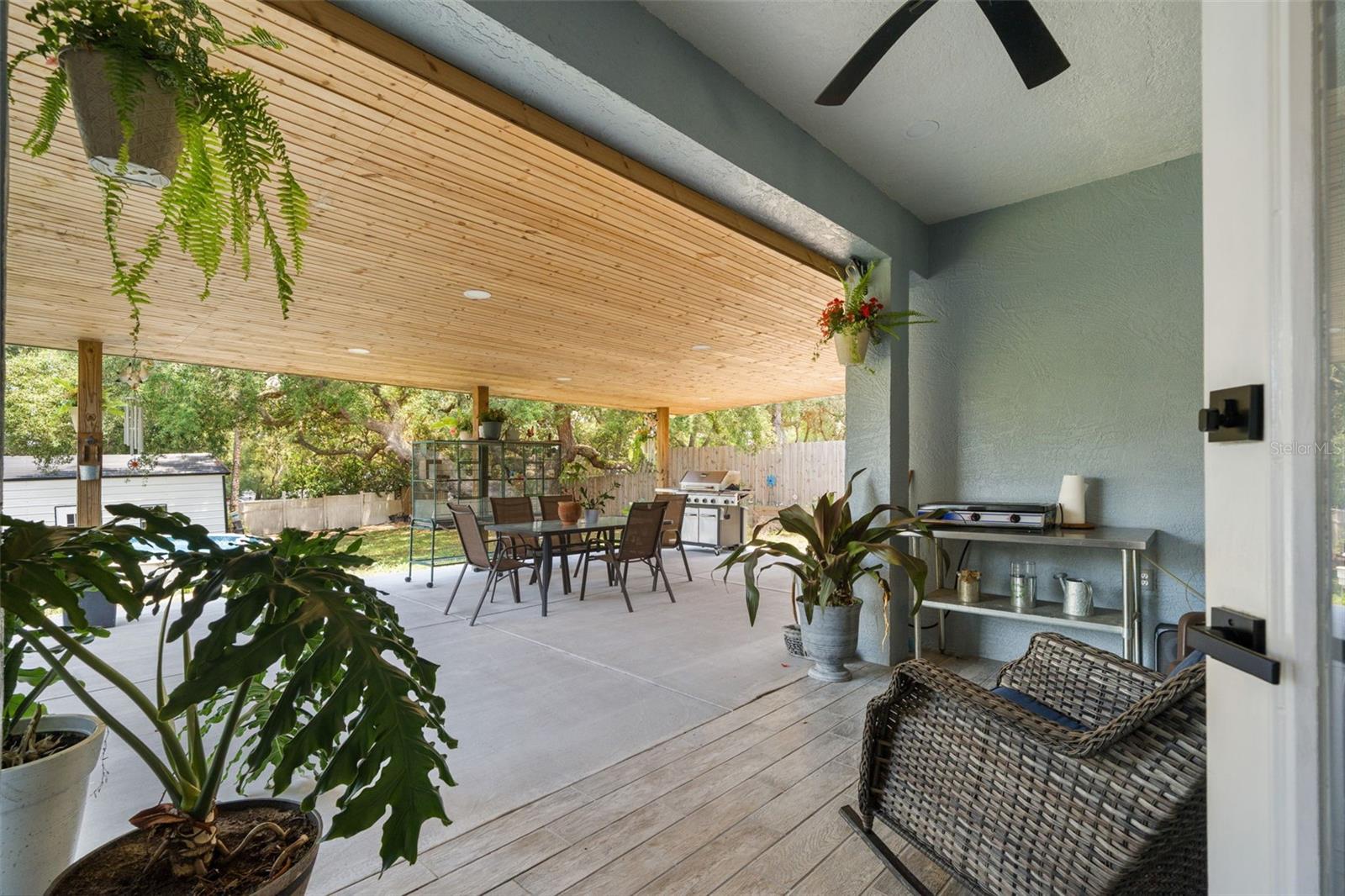 Outdoor patio