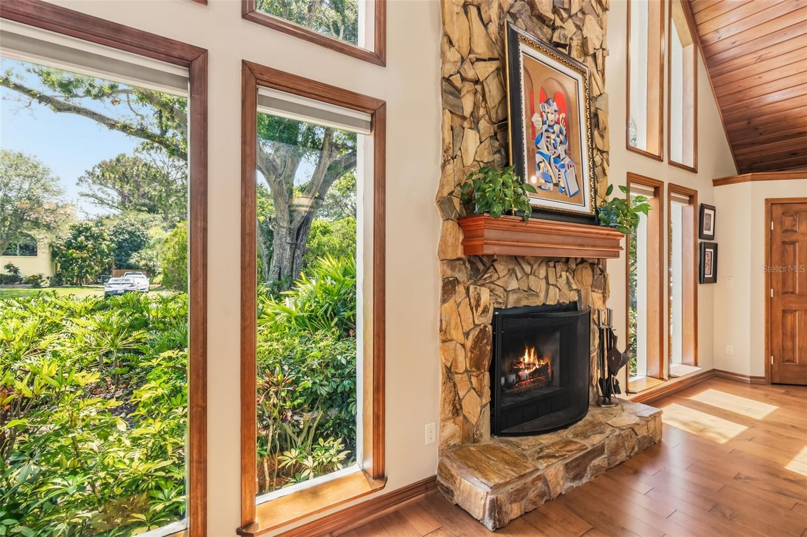 Kitchen Fire Place
