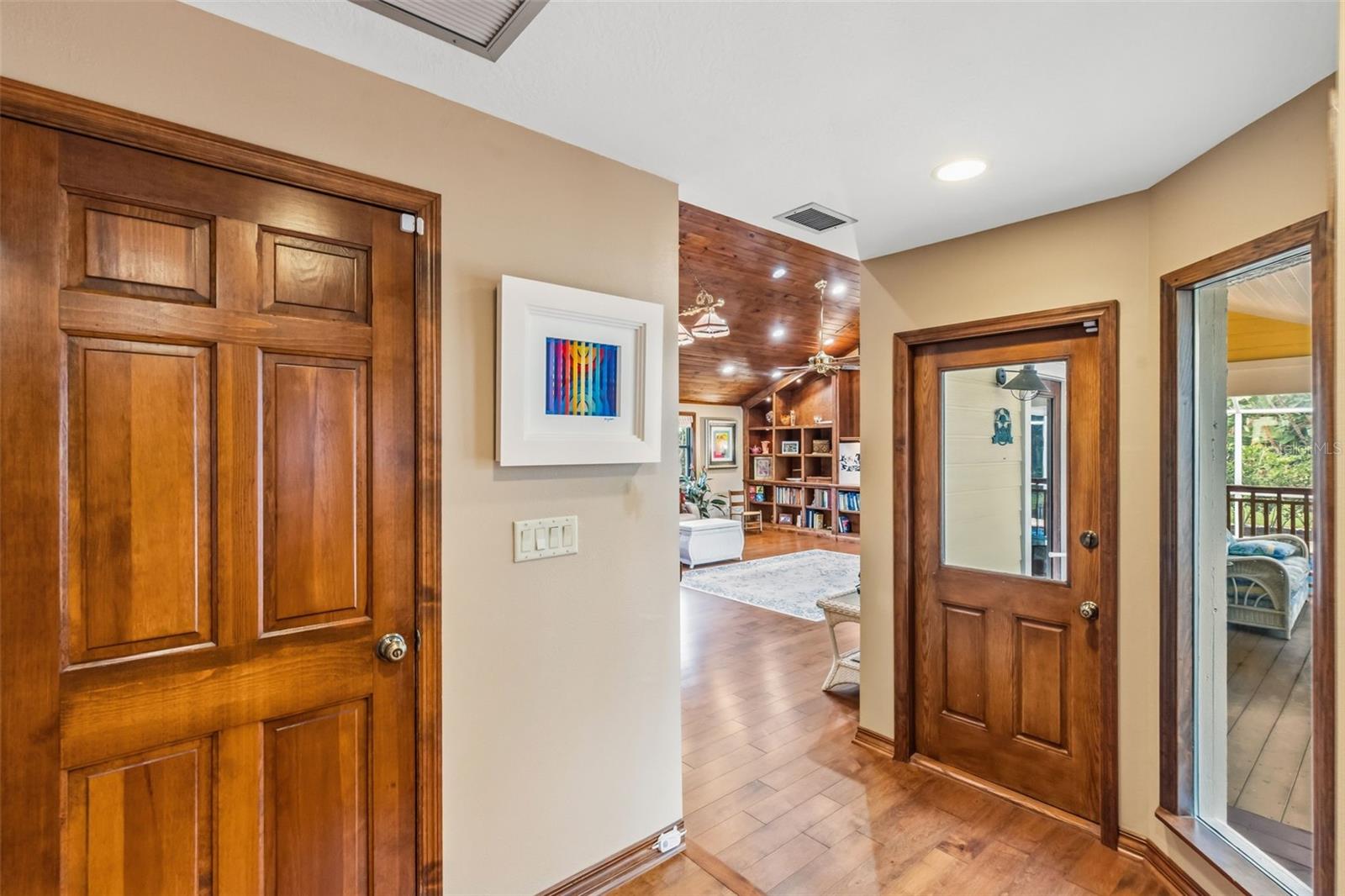 Walk way to Family Room / Dance Room