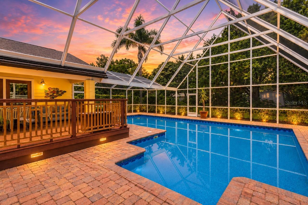Pool Twilight