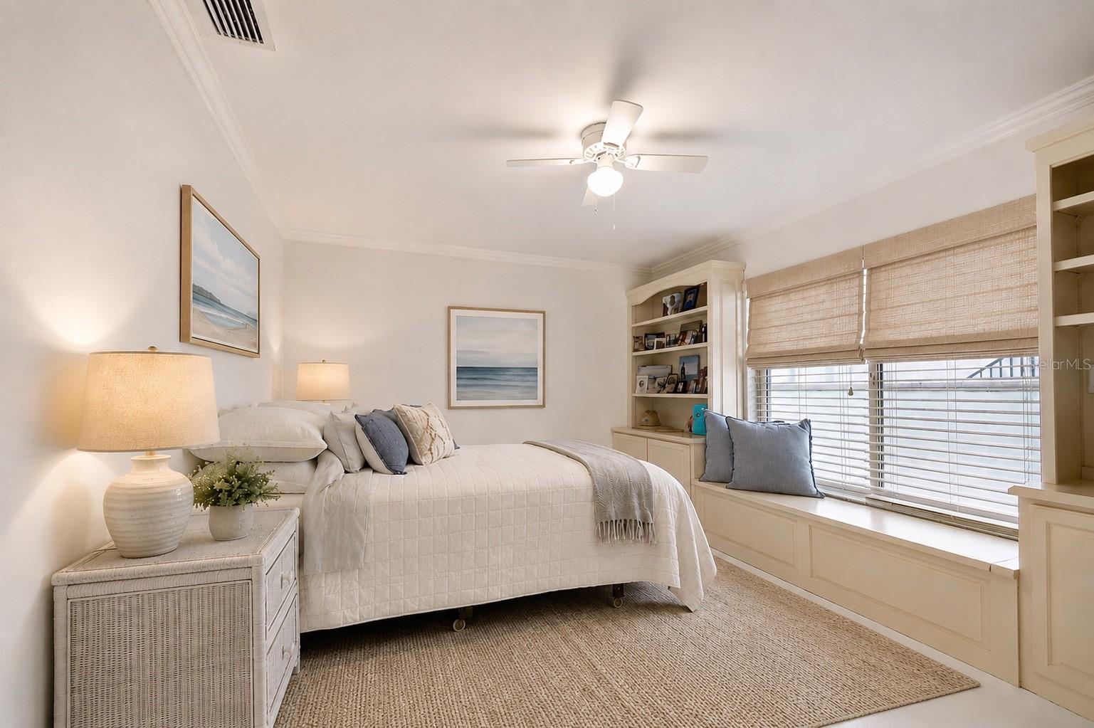 Bedroom 2 - added virtual decoration without alteration to actual space