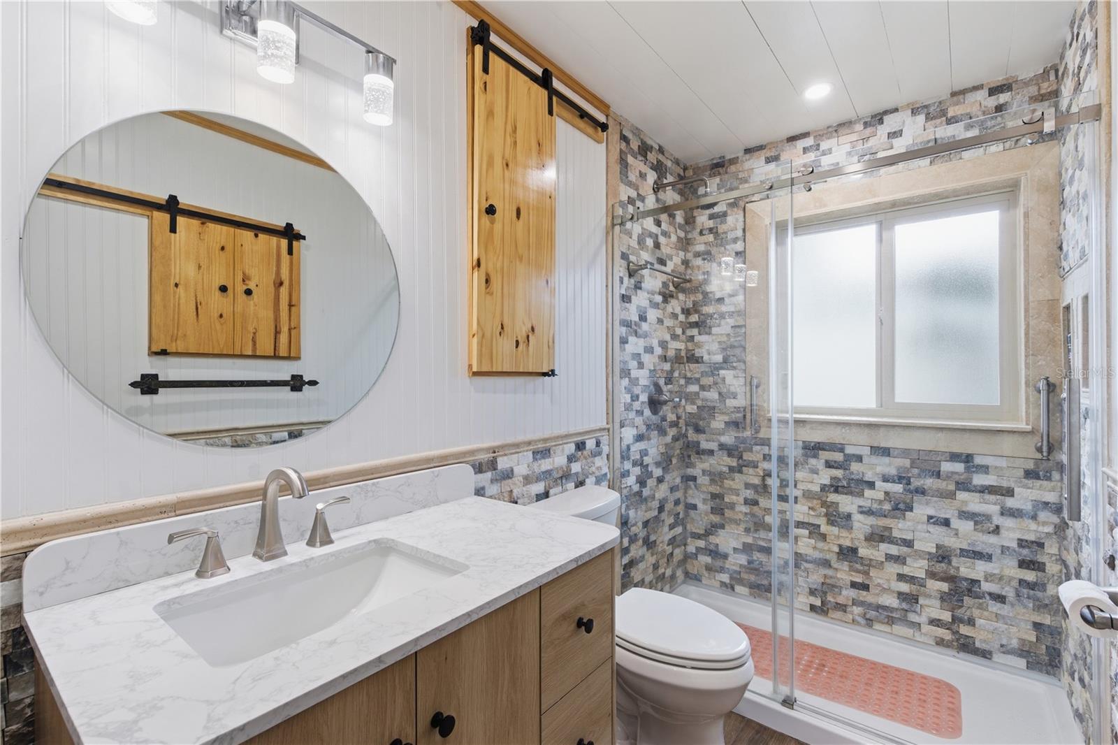 remodeled bathroom
