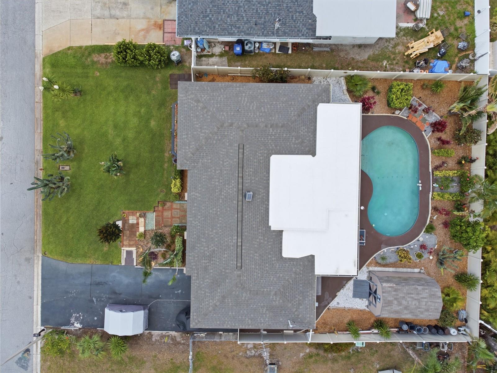aerial lot