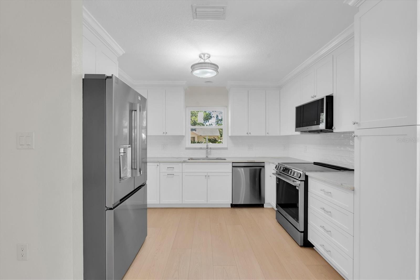 All new Stainless appliances