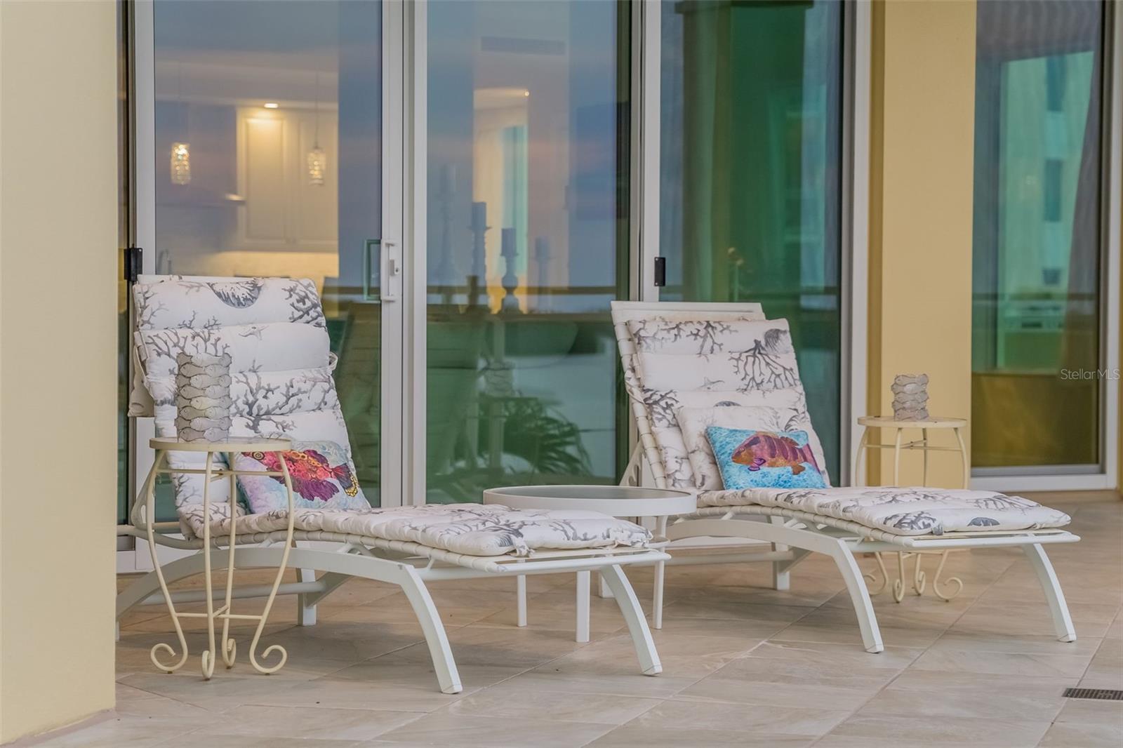 Relax on your spacious balcony and enjoy the tranquil water & wildlife
