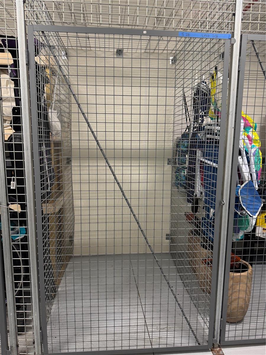 This is an additional unit for this condo in the garage area.