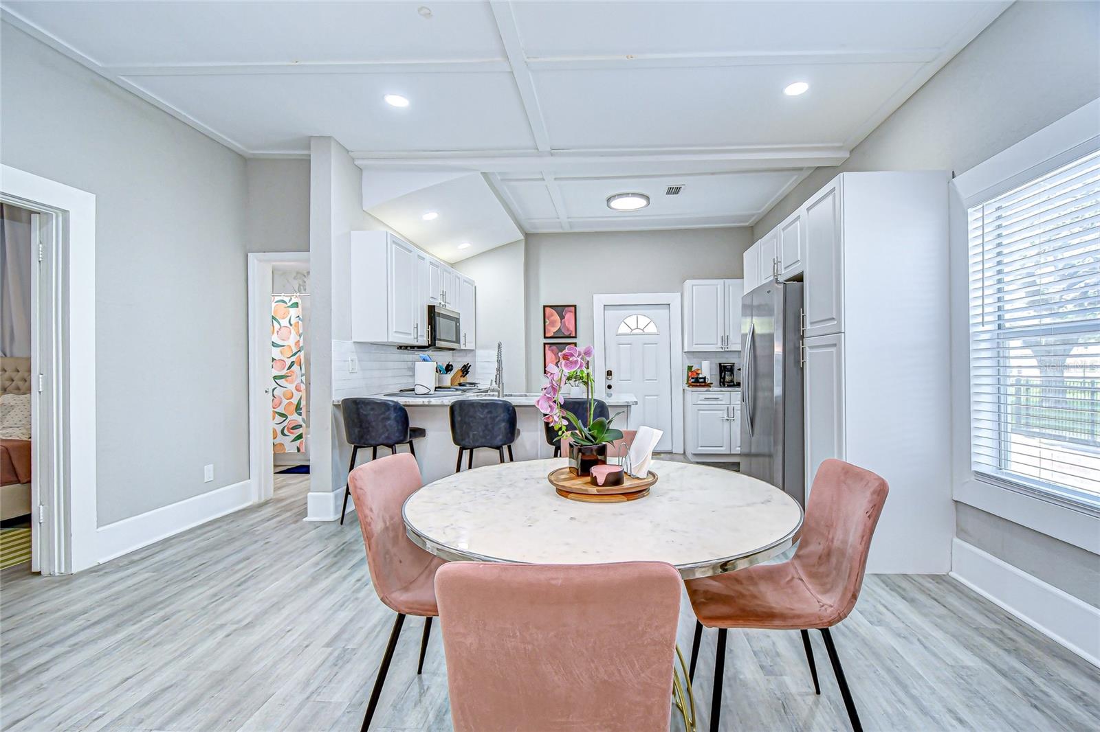 Dining area just off from the living room