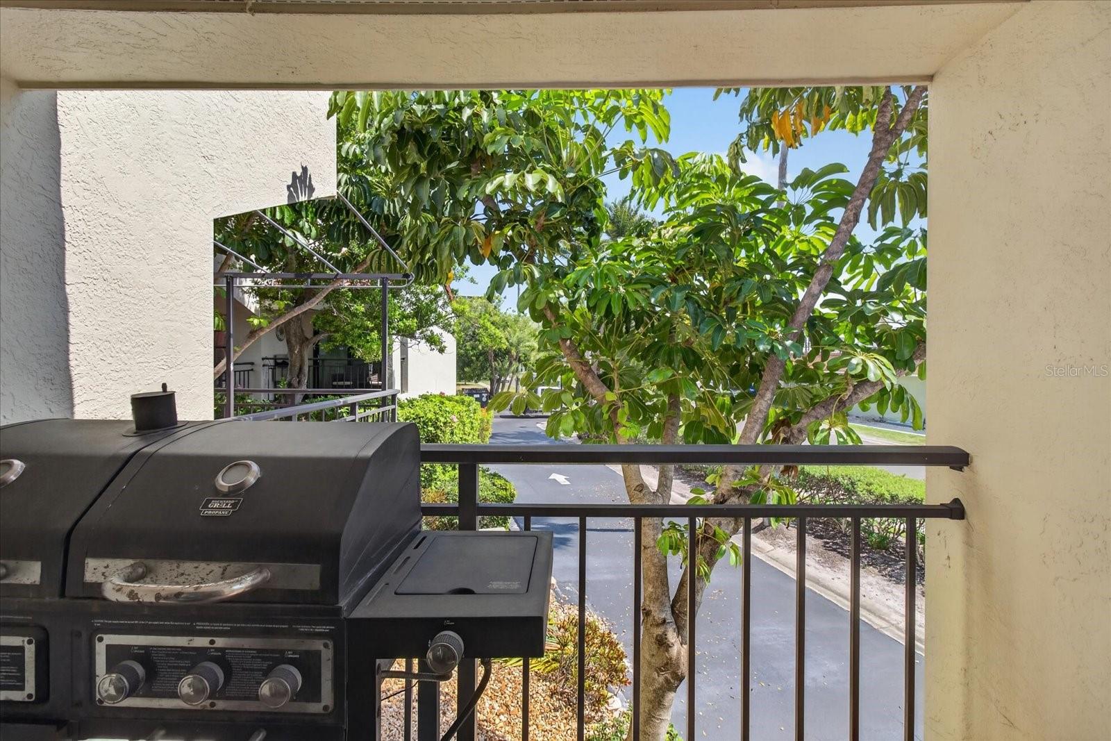 Balcony off Den