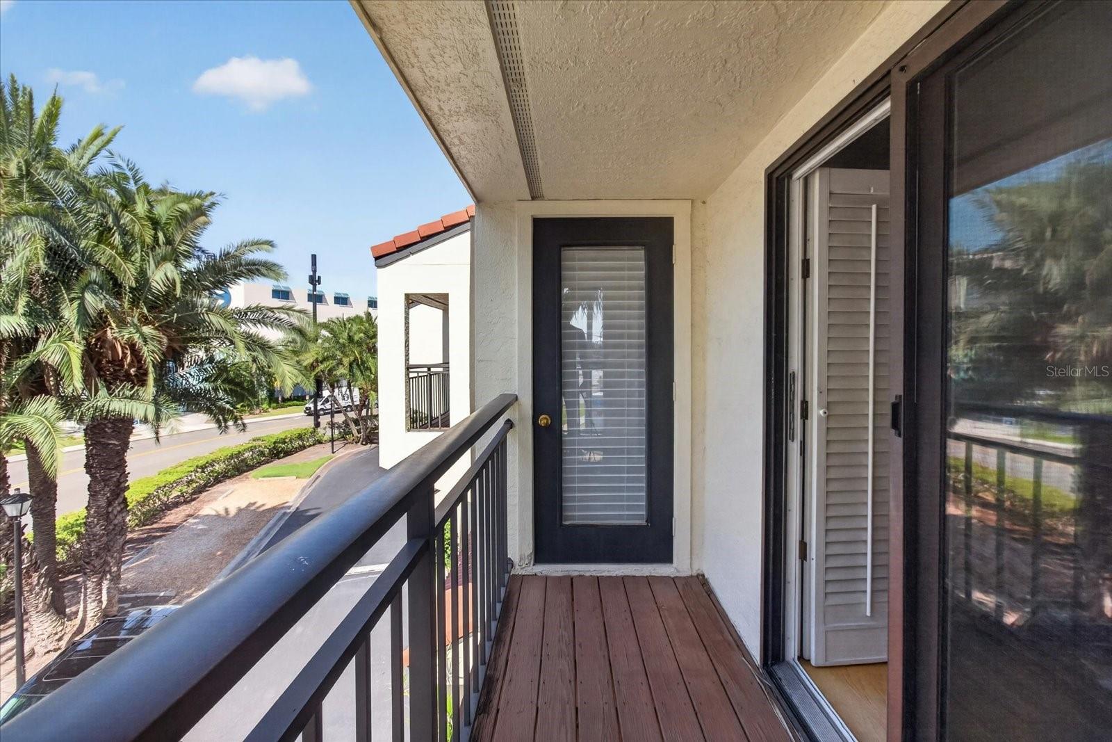 2nd Bedroom Balcony