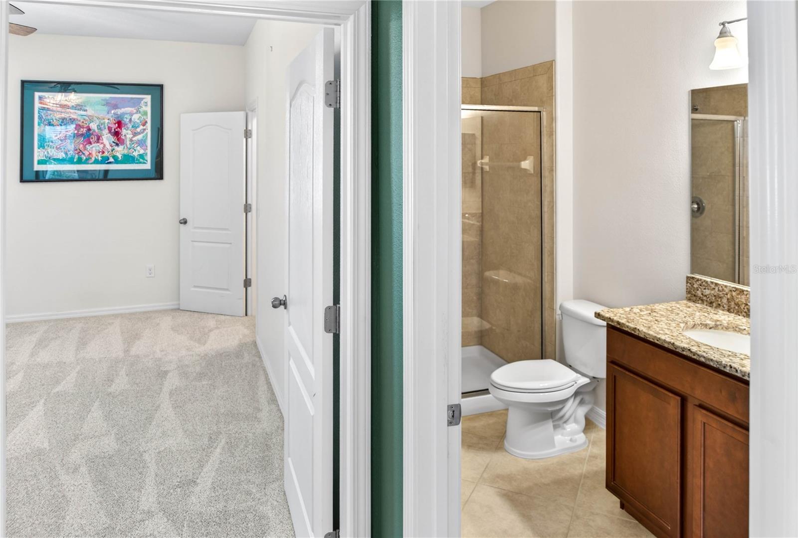 Next Gen Bedroom and Bathroom View