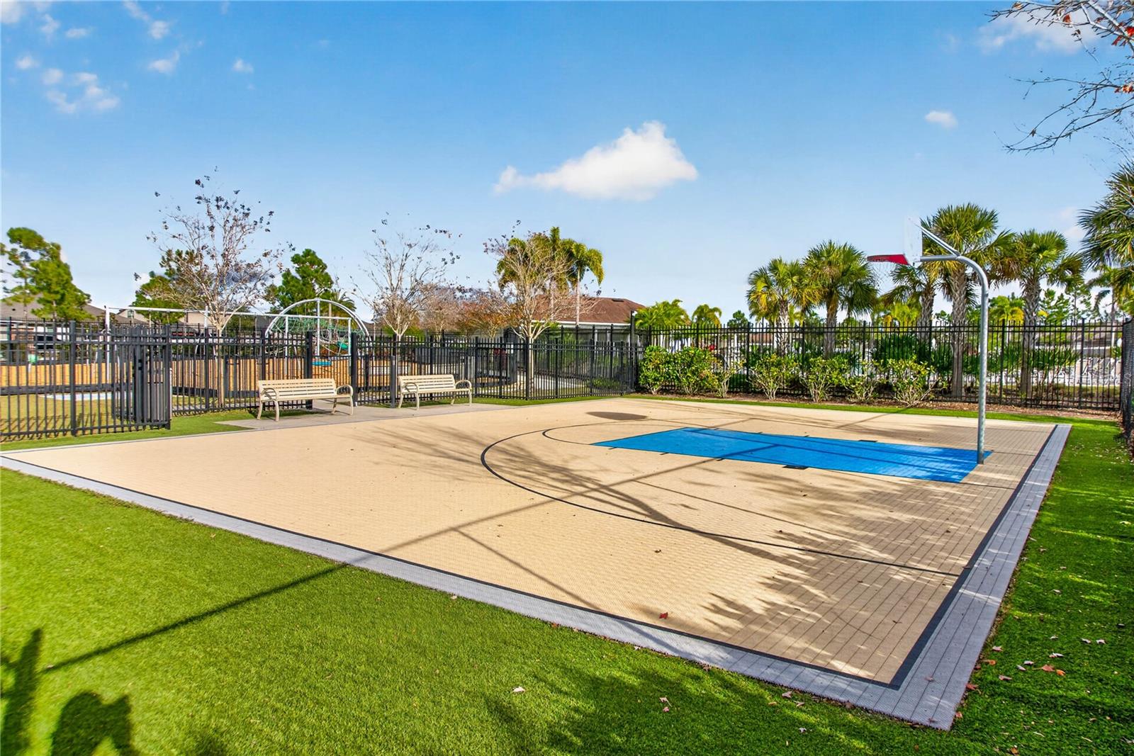 Clubhouse Basketball Court