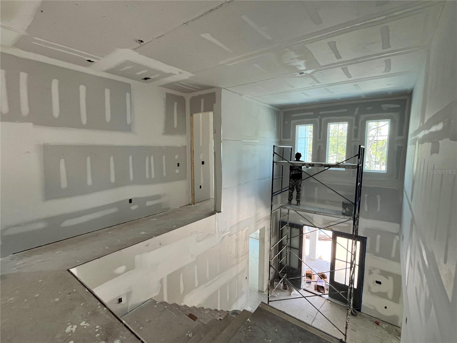 5/17/26 Foyer from Upstairs
