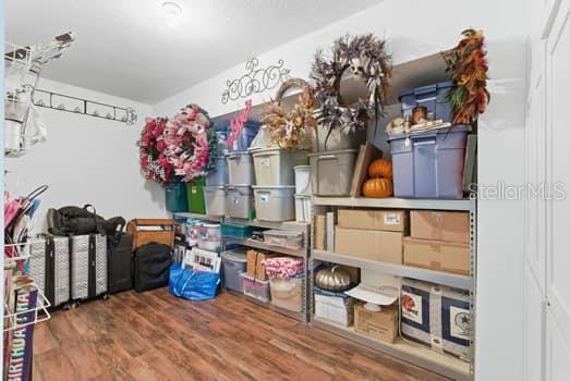 Upstairs Air Conditioned storage Room