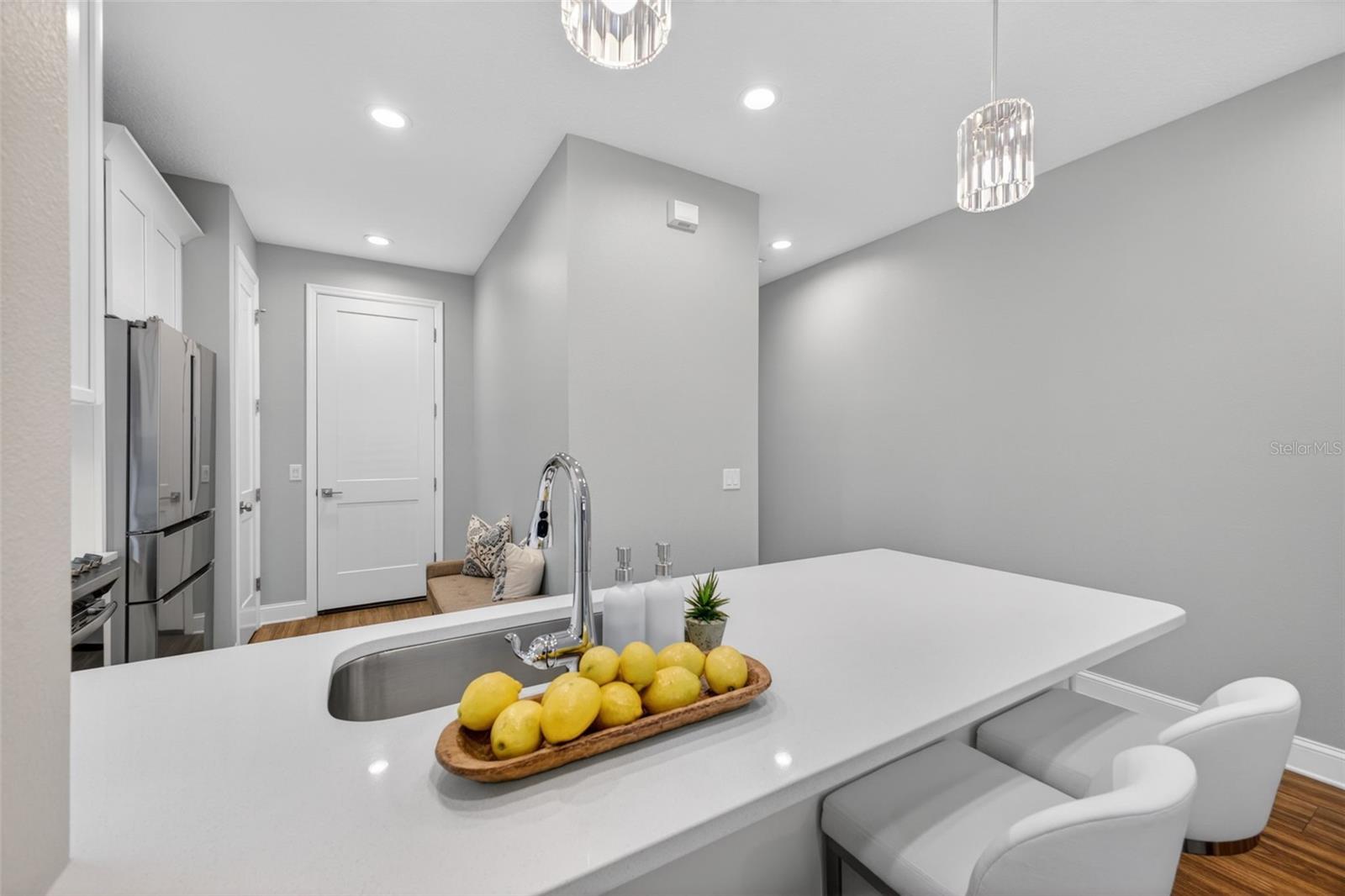 Sit and watch your favorite chef prepare meals.