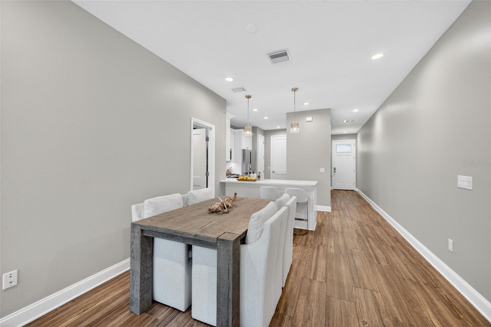 Dining area with lots of space to entertain