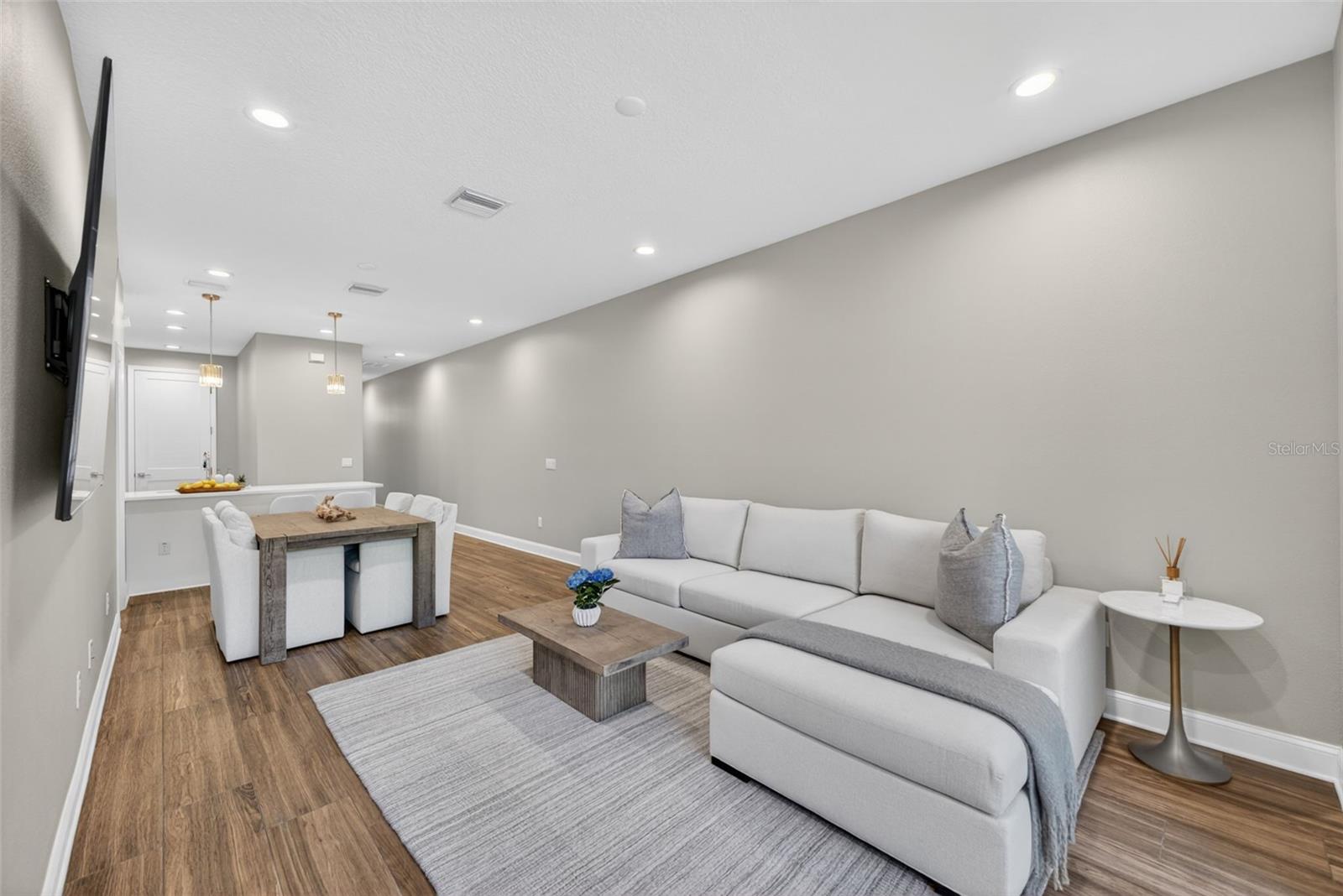 This space is waiting for your your decorating ideas and personal touches