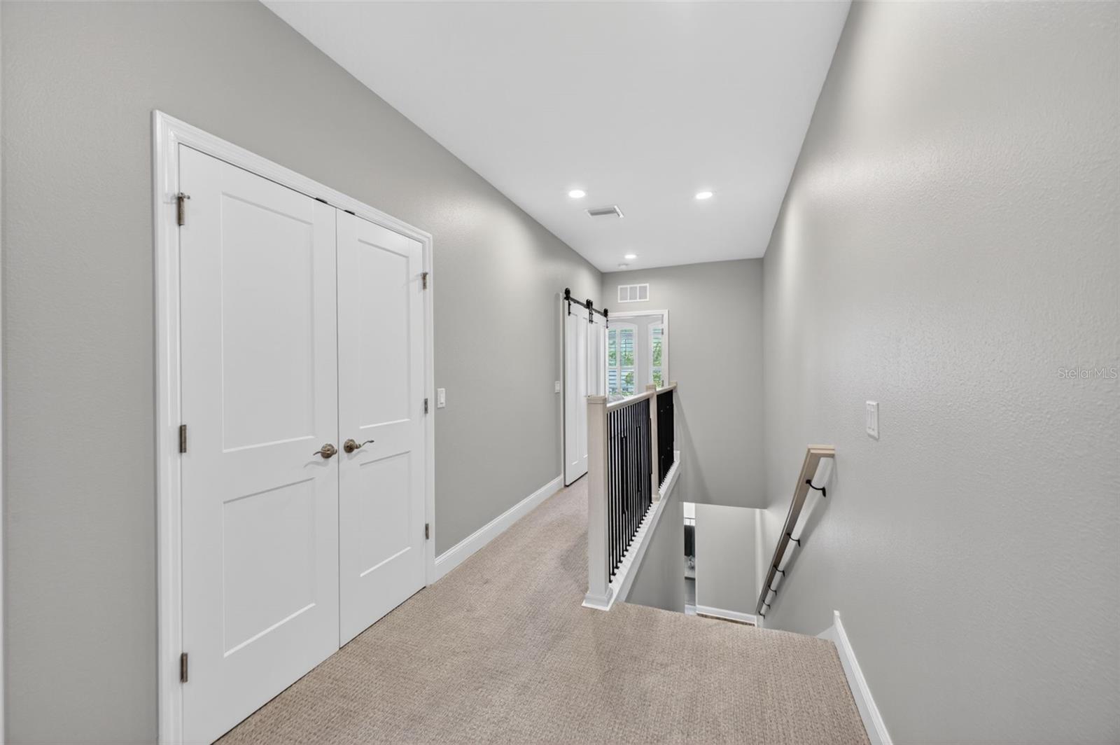 Upstairs hallway to owners suite
