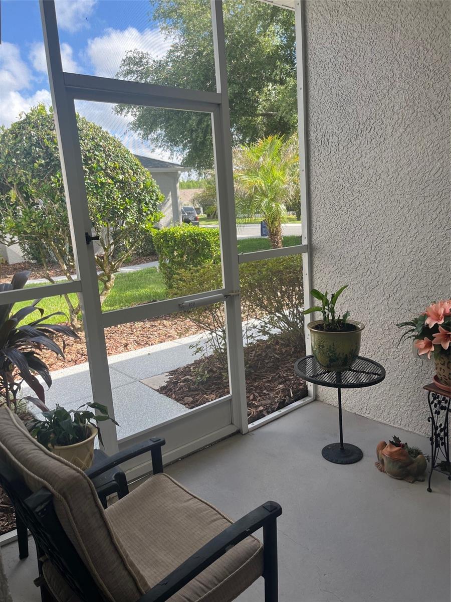 SCREENED FRONT PORCH