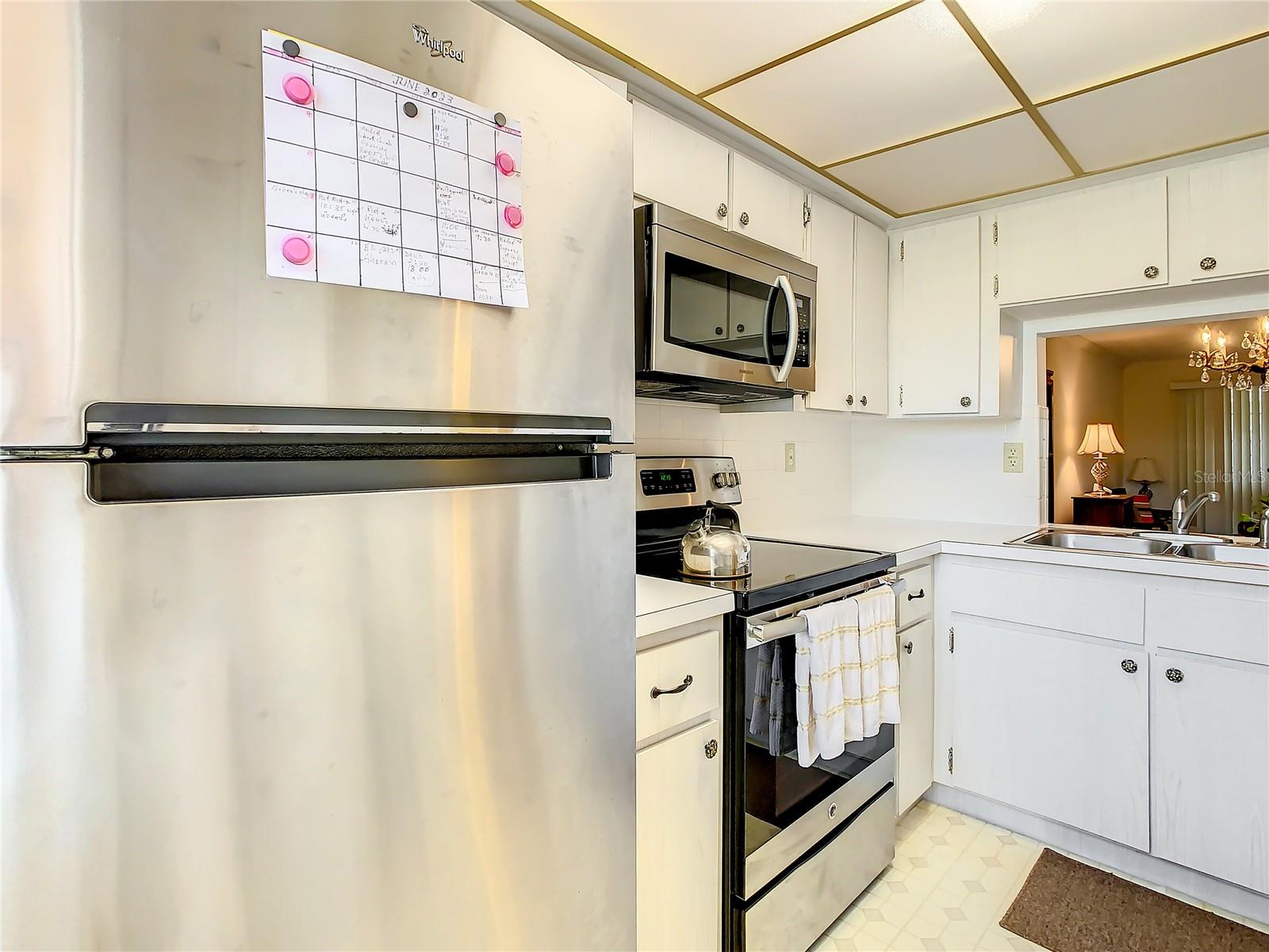stainless steel appliances