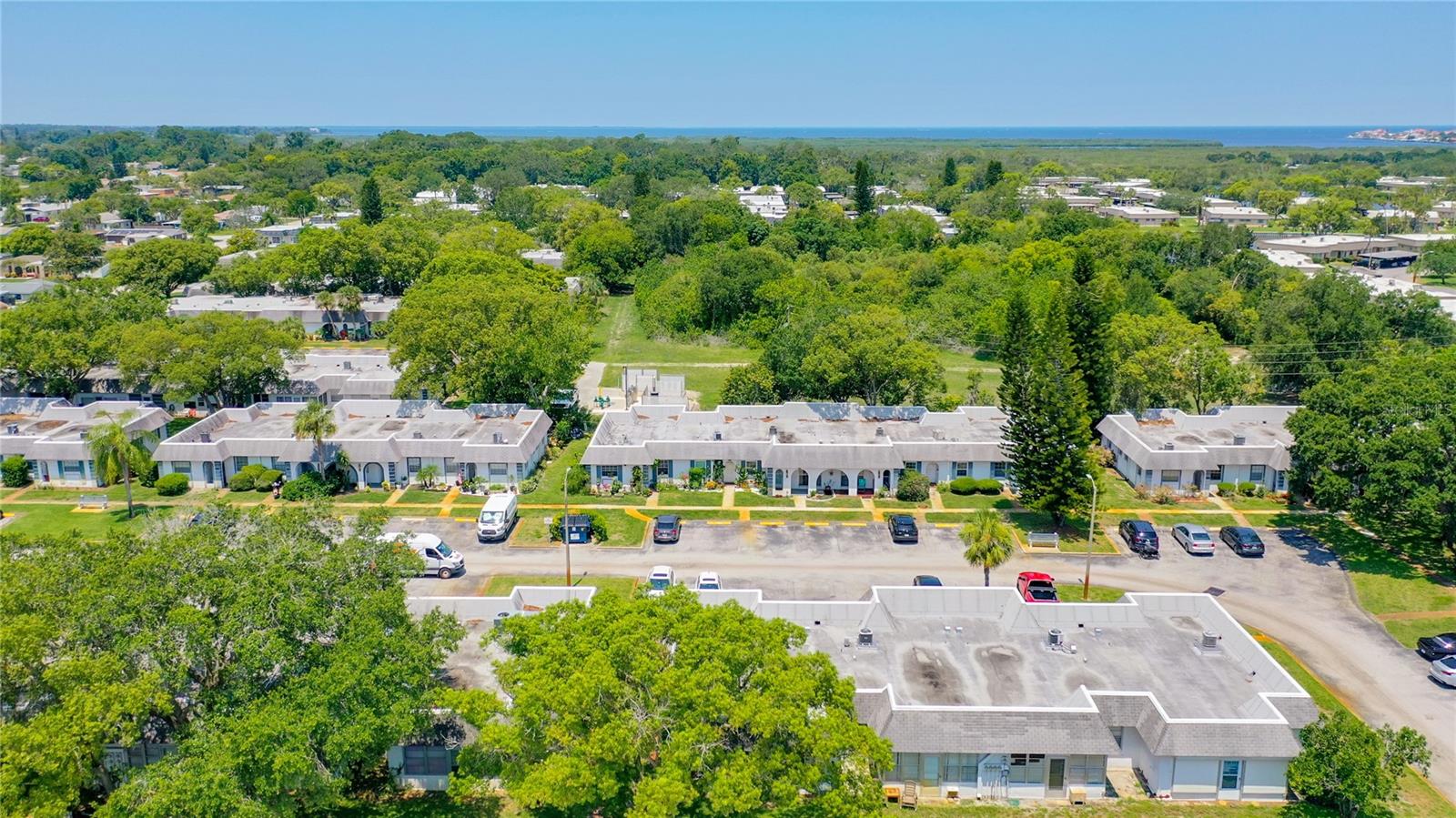 aerial of neighborhood