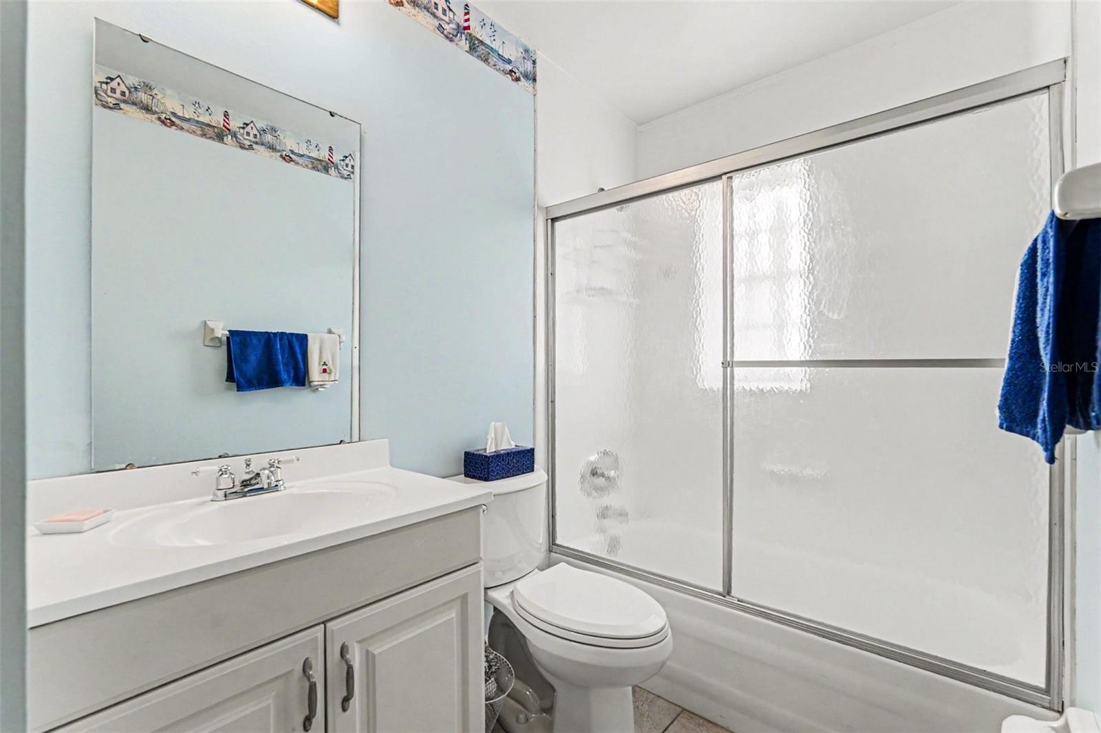 Hall bath