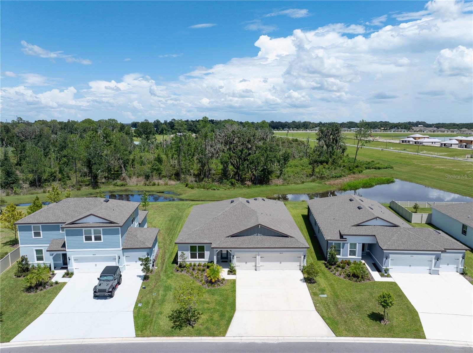 House Arial Front