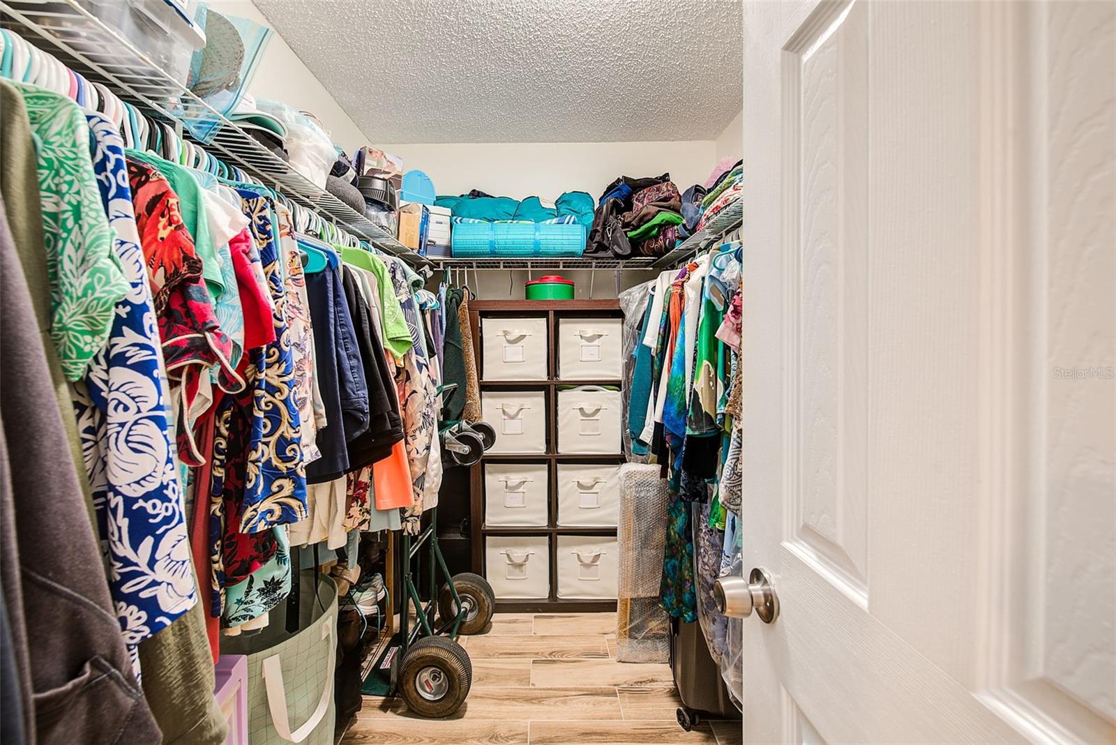 Walk-In Closet in Primary Bedroom