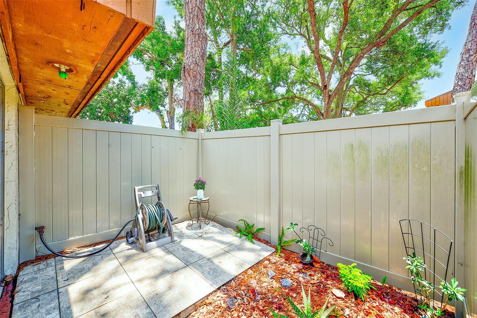 New PVC Fencing with gate