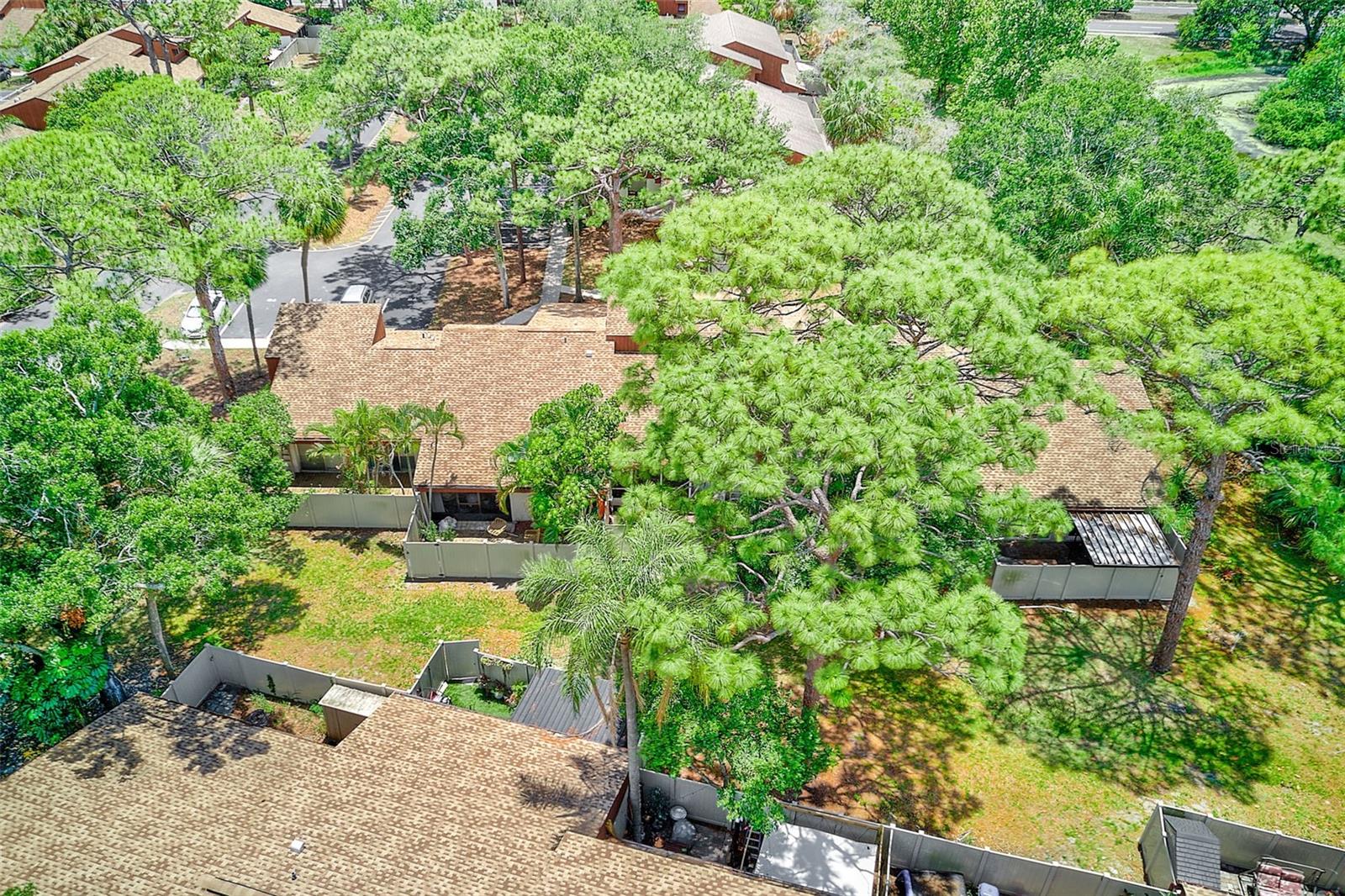 Community enjoys Mature Trees and Landscaping