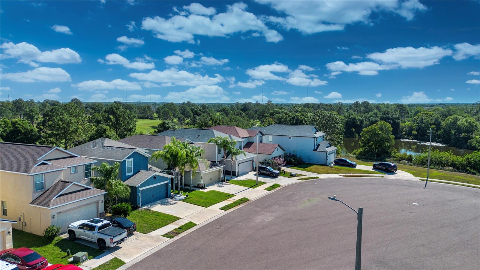 Drone Image Of Conservation Neighborhood