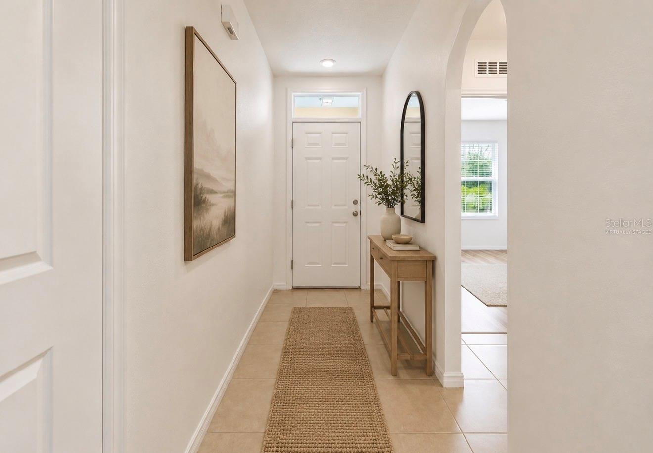 Virtually Staged - Foyer