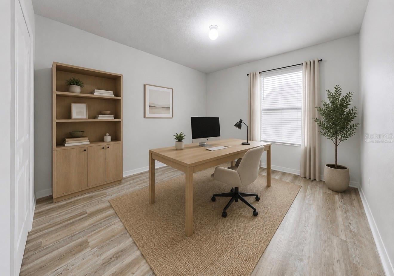 Virtually Staged - Bedroom 4