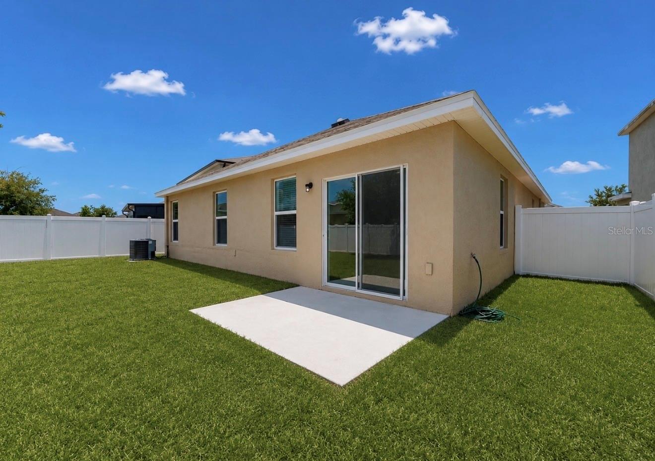 Fully Fenced Backyard