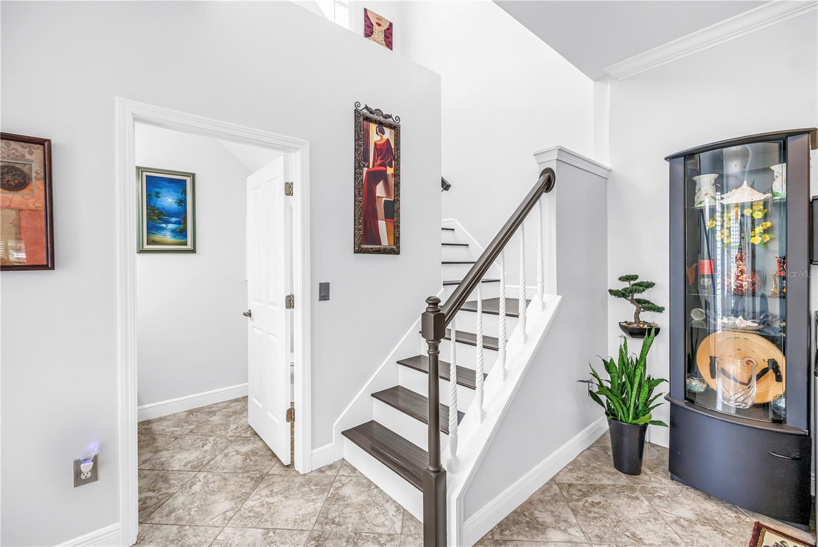 Stairway to Second Floor