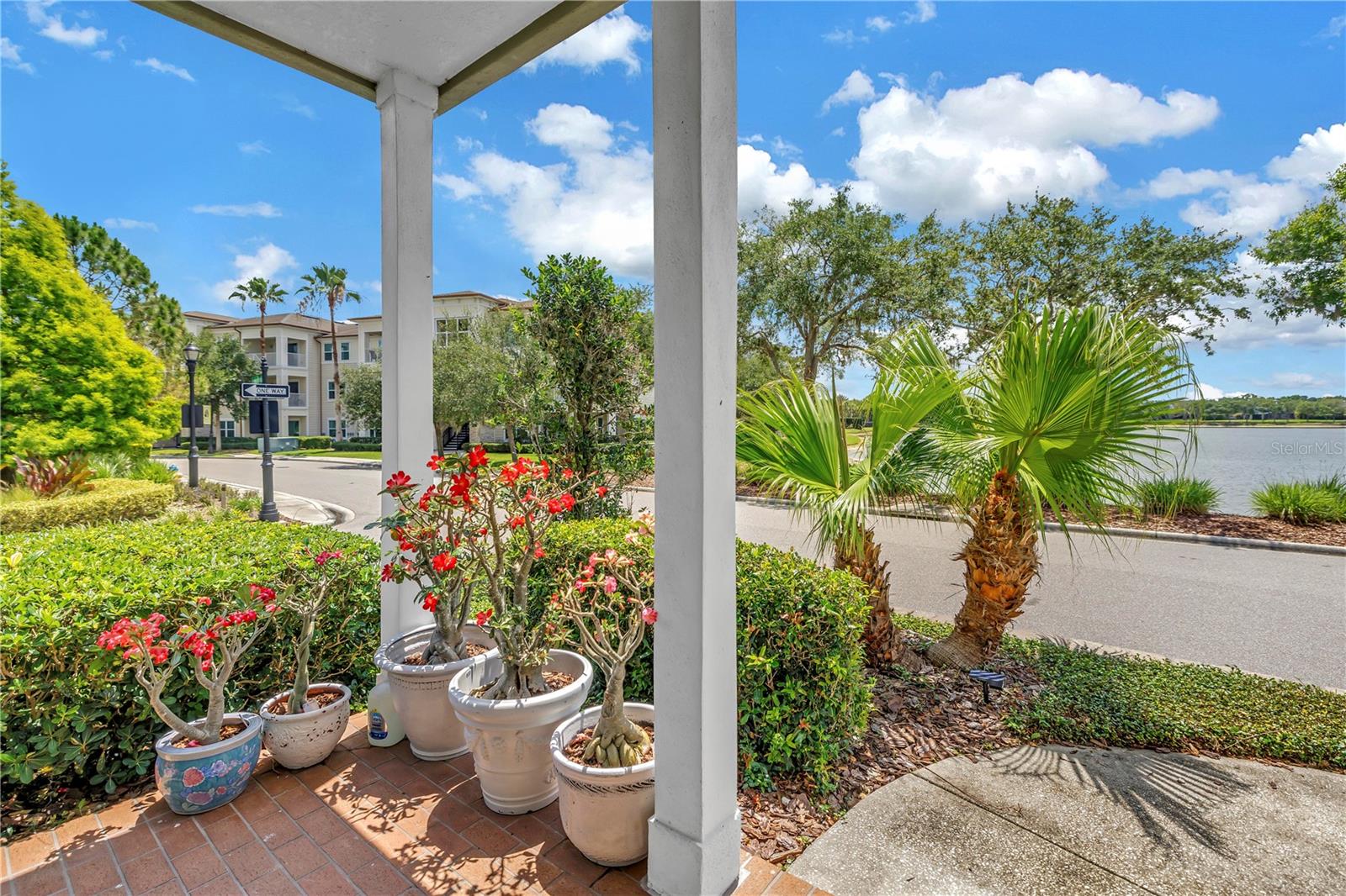 Front Entrance Facing Water View