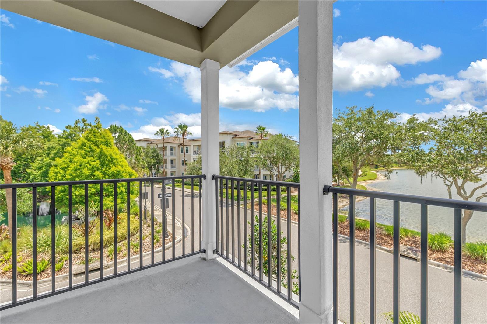 Second Floor Balcony and Water View