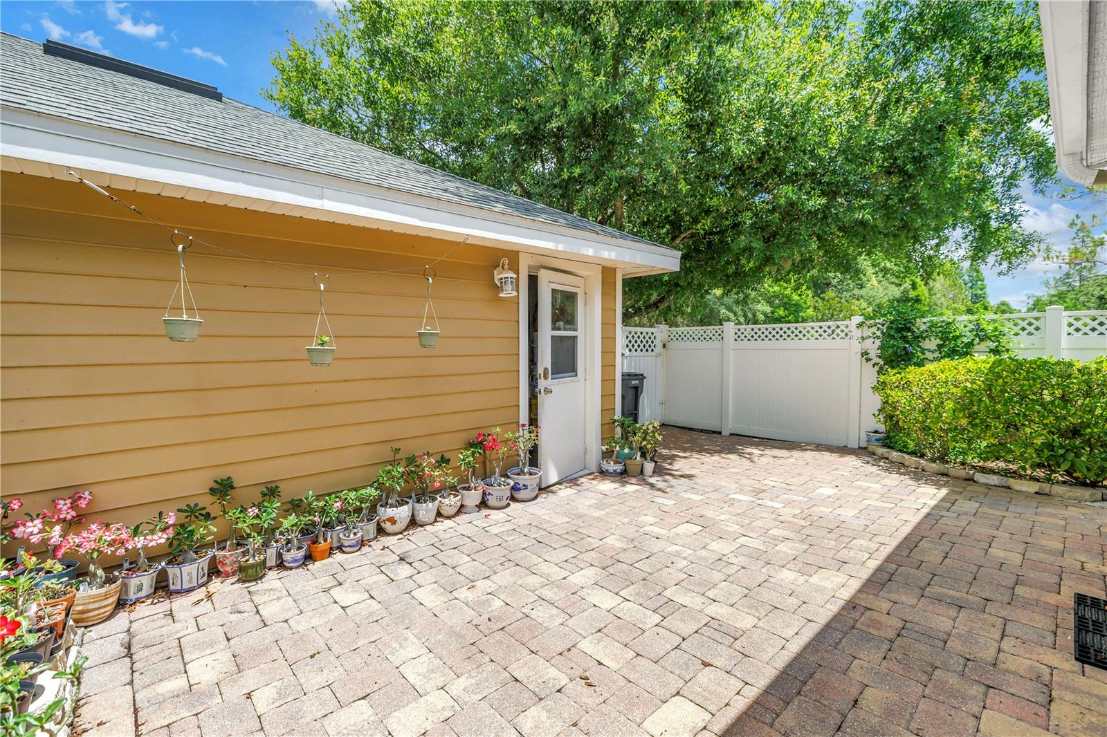 View of Garage Door