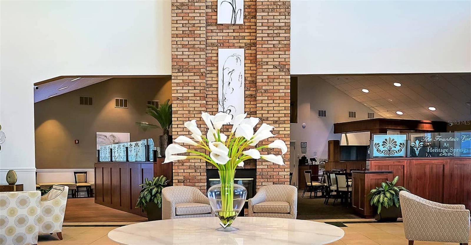 Waiting Area of Clubhouse