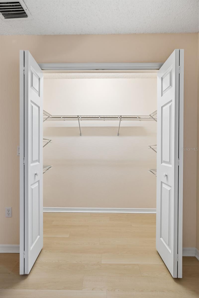 Bedroom 3 closet